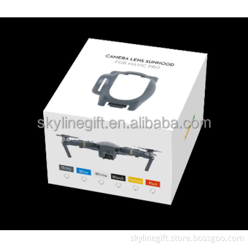 drone Sunshade Lens Hood Anti-glare Gimbal Camera protector Protective Cover for DJI Mavic Pro and mavic fly more combo
